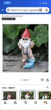 Garden Gnome Statue with
