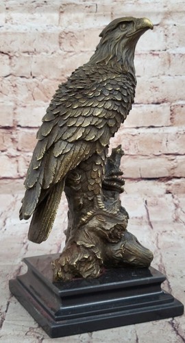 Large eagle bronze - eagle,