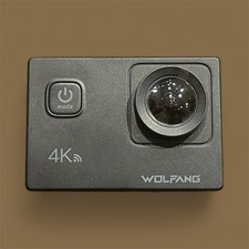 Wolfang GA100 Action Camera 4K Ultra HD, 40m Waterproof, Time-Lapse BOX DAMAGED