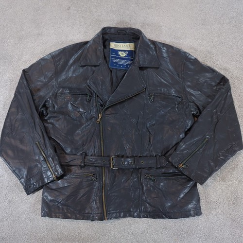 Vintage real leather jacket - vintage,