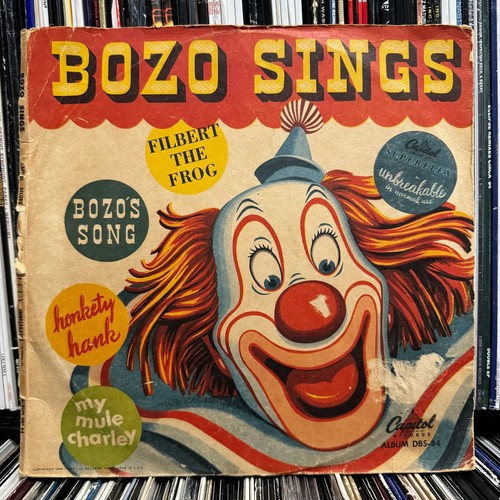 Bozo sings - sings, vinyl