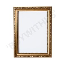 Ornate Shabby Chic Picture frame photo frame poster frame  Gold UK MADE 