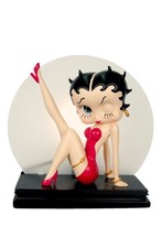 23CM BETTY BOOP LAMP LEG UP