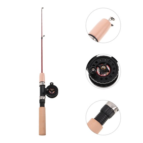 Portable ice fishing rod - fishing,