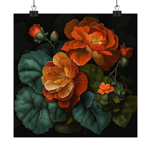 Orange begonias flower - orange,