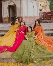 Indian Long Frock Set