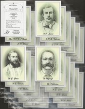 JF SPORTING COLLECTIBLES-FULL SET- VICTORIAN CRICKETERS 2000 (X24 CARDS)