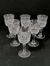 6 Thomas Webb Crystal Sherry /