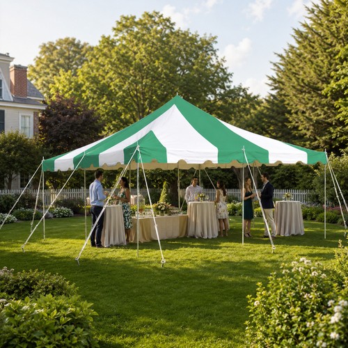 20x20 canopy party tent - tent, white