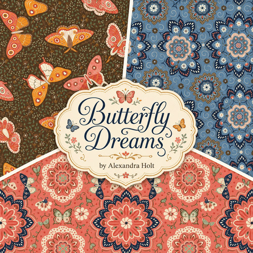 Butterfly dreams fabric - fabric, by