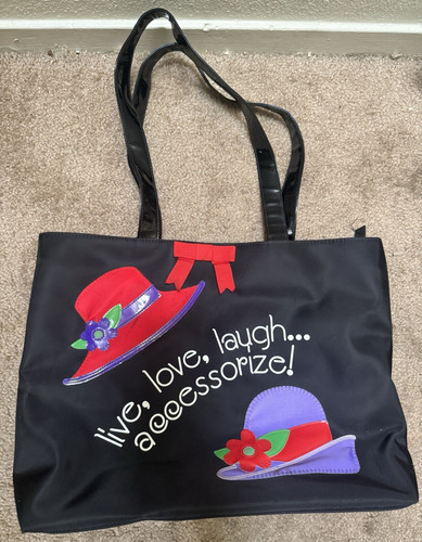 Accessorize black tote - accessorize,