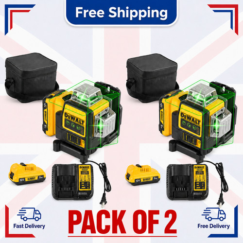 Dewalt dw089lg 12v green - 2x,