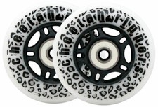 White cheetah wheels for - white,