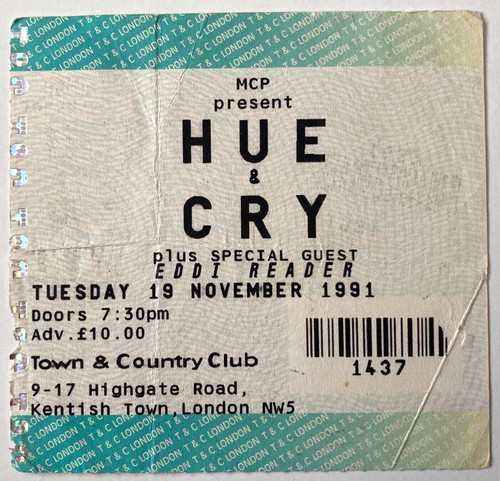 Hue and cry eddi - &, reader