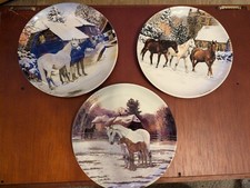 Rare Spode Horse Plates