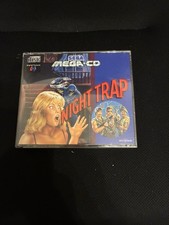 Night Trap PAL Sega Mega CD Complete With Manual Untested