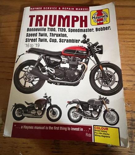 Haynes triumph bonneville - haynes,