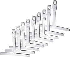 9 Pcs Guitar Radius Gauge and