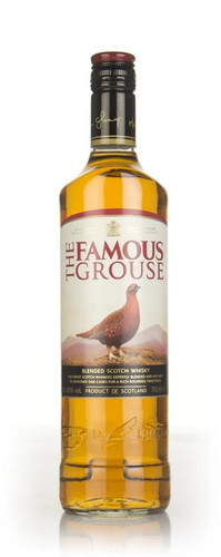 Famous grouse blended scotch - famous,
