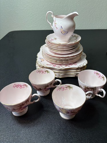 Tuscan fine english - english, pink