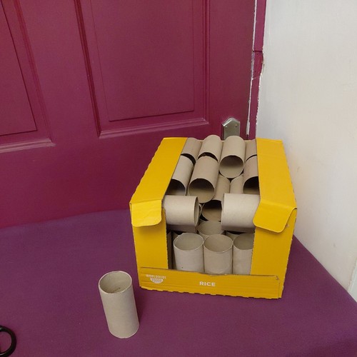 Cardboard toilet roll - 50, tubes