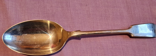 Antique p silver plated - p,