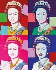 Queen ELIZABETH II Andy WARHOL