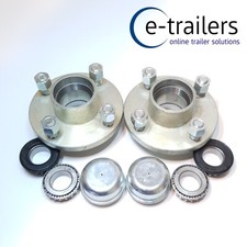 PAIR OF POPULAR TRAILER WHEEL
