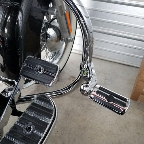 Chrome highway foot pegs rest - highway,