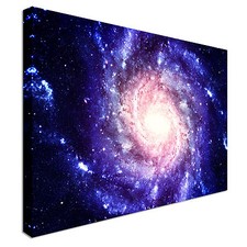 Milky Way Galaxy Space Canvas