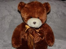 Tesco bear soft toy brown