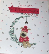 Mummy Christmas Card Boofle