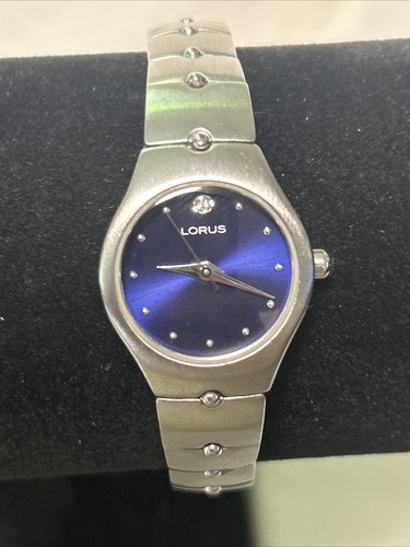 Lorus blue diamond dial - diamond, watch