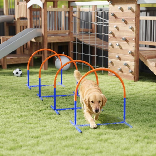 Pawhut dog agility training - pawhut,