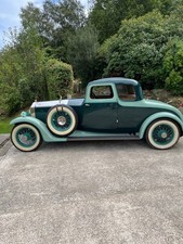 1923 rolls-royce 20 hp coupe with dickey seat