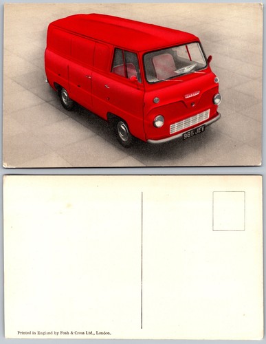Ford thames van postcard - van,