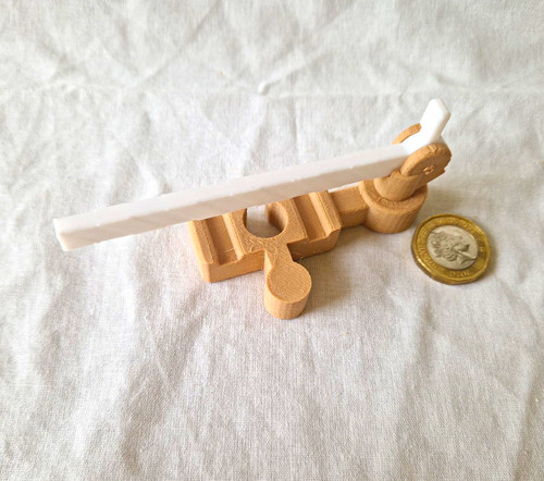 Wooden printed train gate - train,