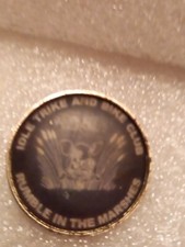 Rare Idle Bike And Trike Club Lapel Tie Hat Rumble In The Marshes 