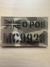 MTP Vest Badge, Zap Blood Grp