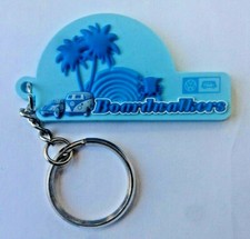 Genuine Volkswagen VW Splitscreen Campervan Beetle Boardwalkers Rubber Keyring