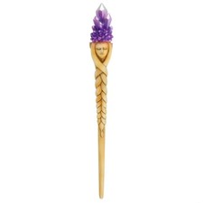 Goddess wand with purple - wand,