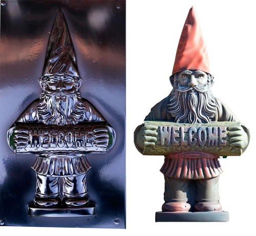 Mold garden gnome welcome - mold,