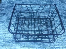 Vintage HD Milk Bottle Crate Galvanised - Ideal Shabby Chic Bottle Rack