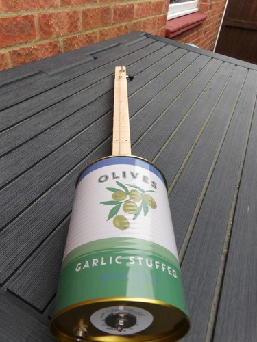 One string fretless - one, slide