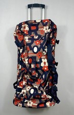 Large Wheeled Suitcase Vintage