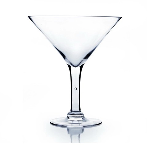 Martini glass floral vase - floral,