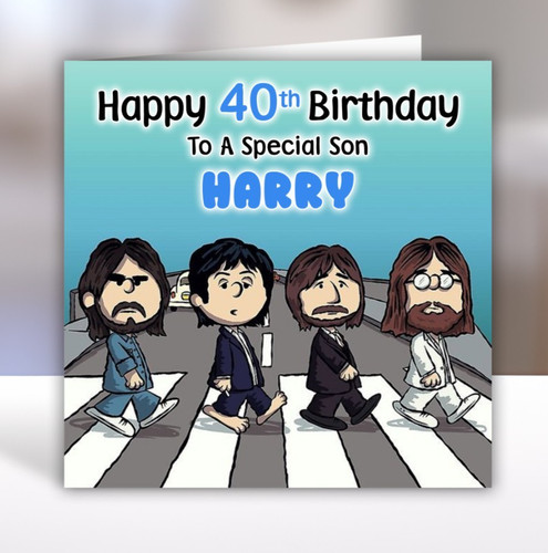The beatles personalised - the,
