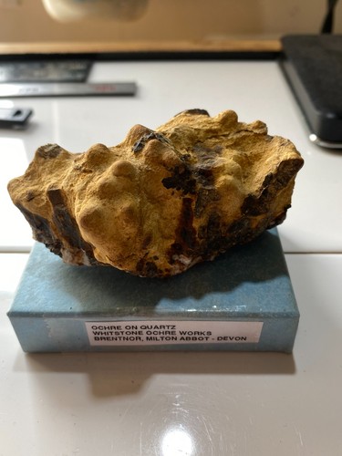 Ochre unusual specimen from - ochre,
