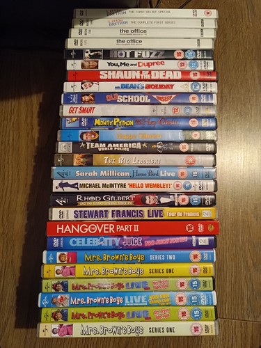 Comedy dvd job lot bundle - comedy,