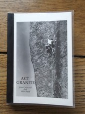Act Granite Climbing Route Guide, Churchill & Peck. 1980s?